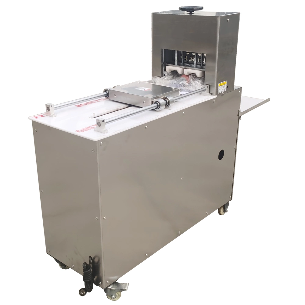 Qh 2rolls 4rolls 6rolls Commercial Meat Processing Electric Full Automatic Frozen Meat Slicer, Multi-Functional Slicer 2.2kw 3kw for Restaurant