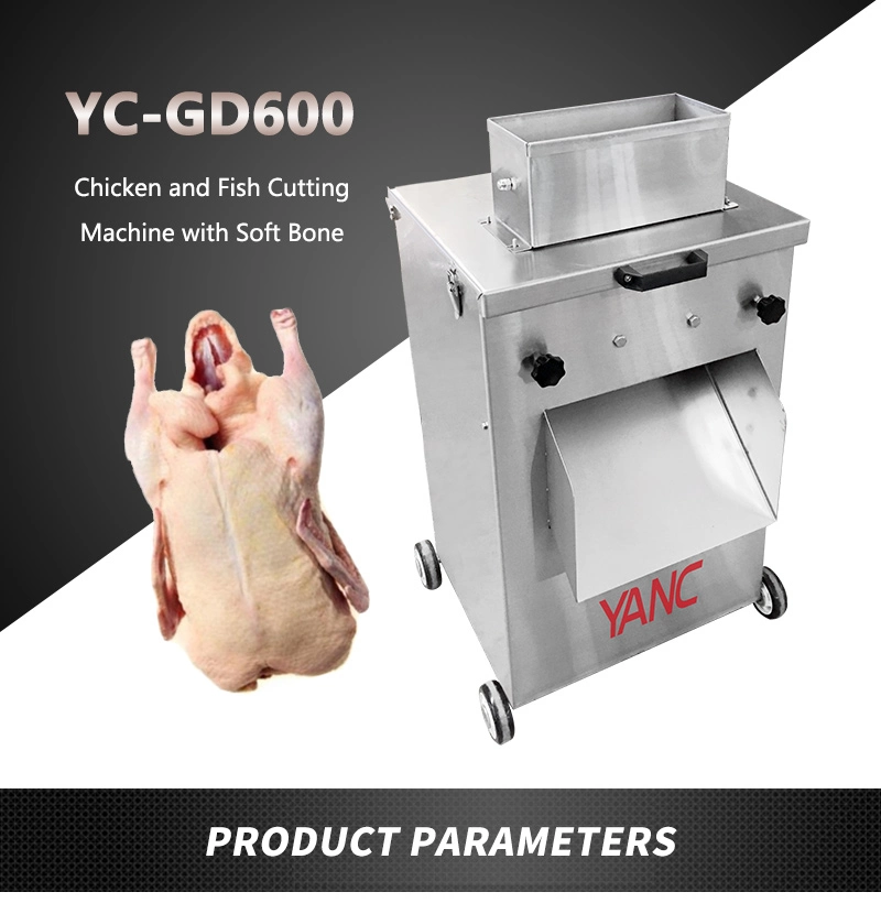 Chicken Cutting Machine 500 Kg Per Hour Industrial Fresh Meat Chicken Liver Cube Dicer Cutting Machine