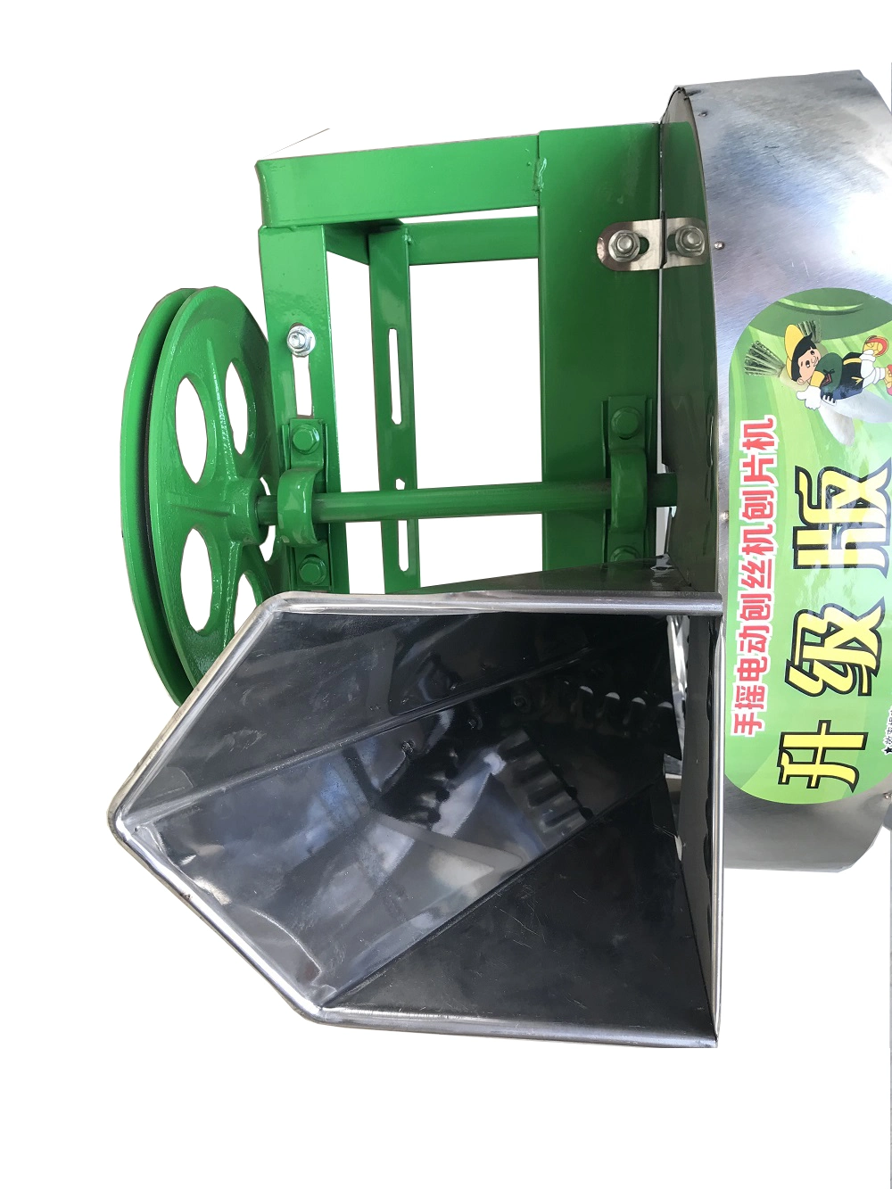 202 Stainless Steel Chopper Machine Automatic Electric Vegetable Potato Cassava Slicing Chipper Machine