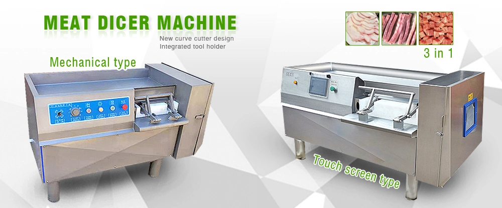 Meat Cube Cutting Meat Dicer Cutting Machine for Restaurant