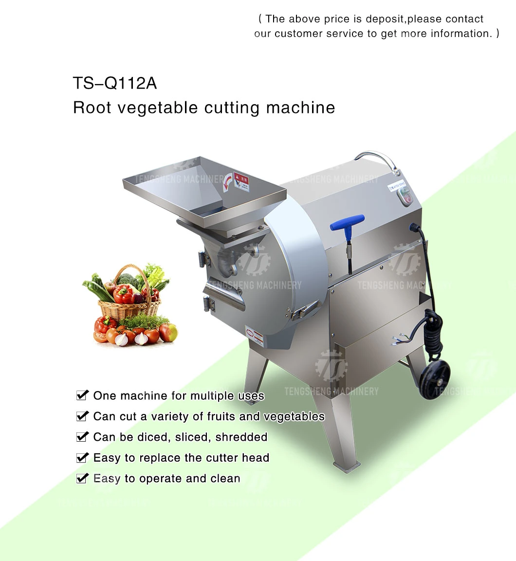 Potato Slicing, Dicing, Vegetable Dicing, Food Processing Machine Line, Food Multifunctional Processing Machine