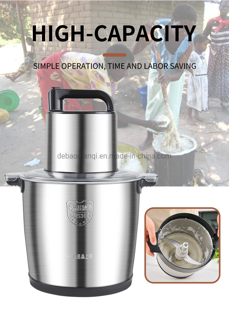 Wholesale Fruit Vegetable Meat Vegetable Meat Chopper for Sale Machine Heavy Duty Stainless Steel Electric