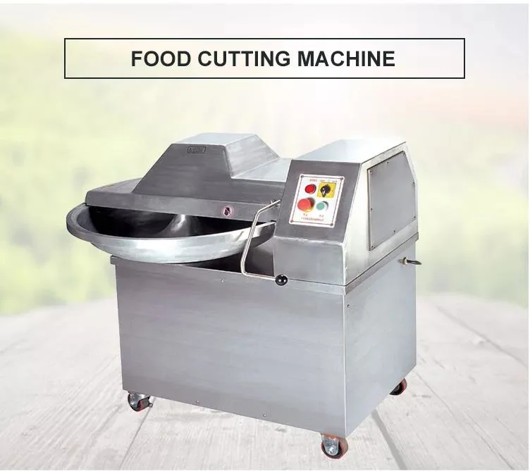 QS650 Big Capacity Food Cut up Machine Food Chopping Machine Meat Bowl Cutter Machine Sausage Ham Meat Bowl Cutter Machine