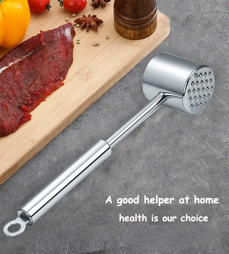 Kitchenware Meat Tools Metal Hammer Stainless Steel Meat Tenderizer