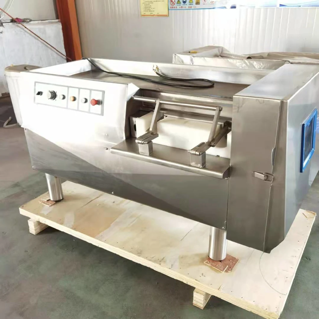 Commercial Cheese Cutter Fresh Frozen Meat Dicer Cube Cutting Machine