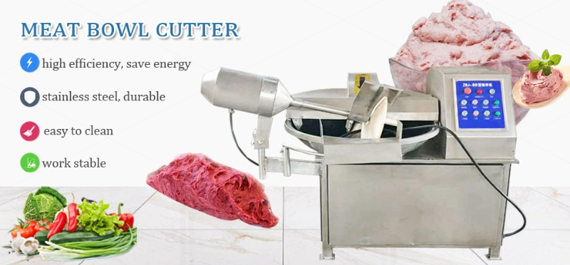 Easy to Clean Meat Cutting Machine Bowl Cutter Meat Cutting Machine