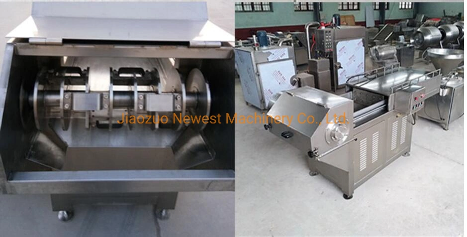 Commercial Meat Cube Cutting Machine Frozen Meat Slicer