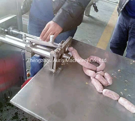 Automatic Pork Beef Fish Meat Sausage Vegetables Sausage Knotting Making Twisting Machine Sausage Meat Processing Machine