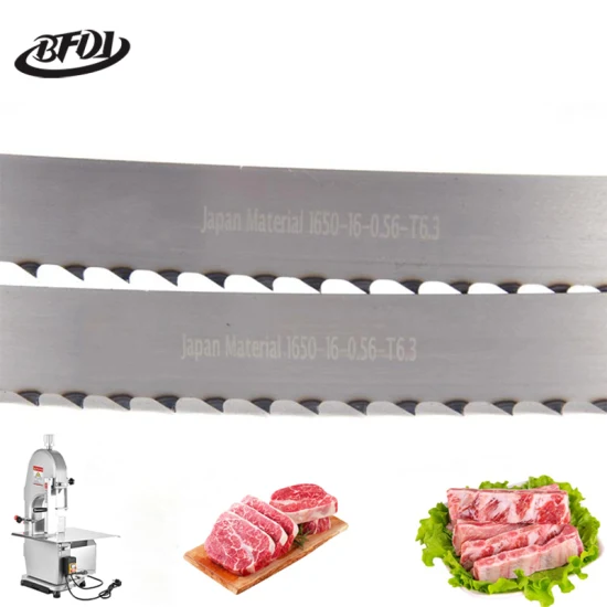 Band Saw Blade for Butcher Meat Bones Fish Ice Cutting