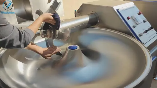 China Factory Direct Sell Meat Vegetable Bowl Cutter Chopper Machine for Sausage Dumplings