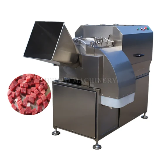 Stainless Steel Frozen Pork Meat Dicer Cutting Machine