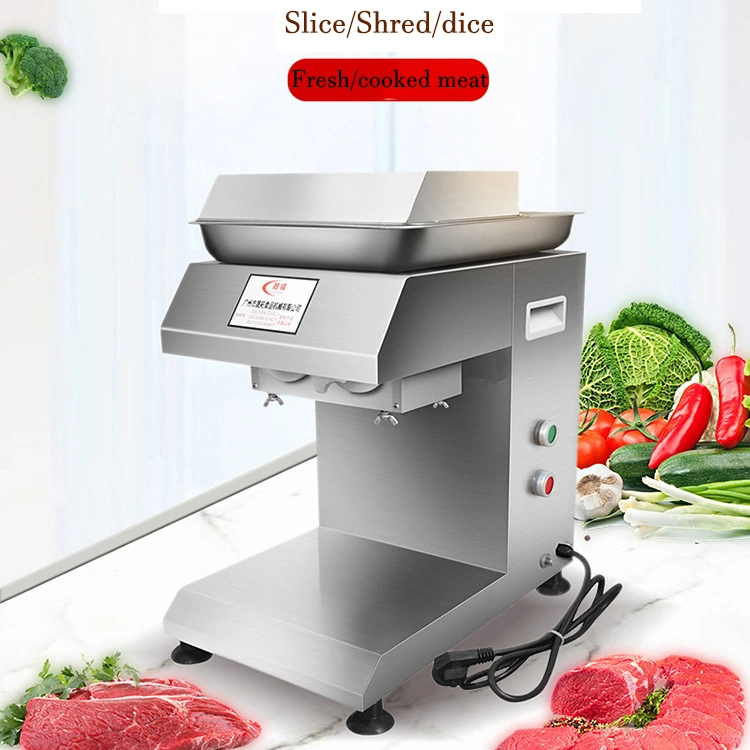 Meat Slicer Stripping Cutter Machine Vegetable Fresh Meat Cube Dicer Meat Cutting Machine