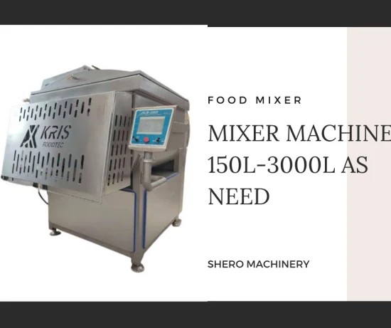 150-3000L Sausage Meat Mixers/Vacuum Mixing Machine/Food Mixer Meat Machine
