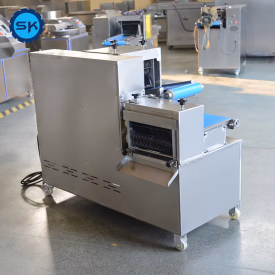 Chicken Cutting Machine 500 Kg Per Hour Industrial Fresh Meat Chicken Liver Cube Dicer Cutting Machine