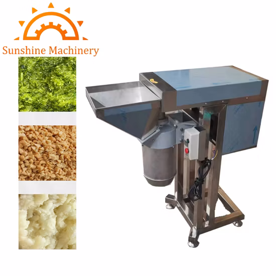 Stainless Steel Food Mushroom Chili Vegetable Chopper Machine