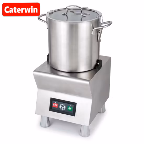 Caterwin 18 Liter High Speed Sausage Meat Vegetable Bowl Cutter Food Chopper Machine